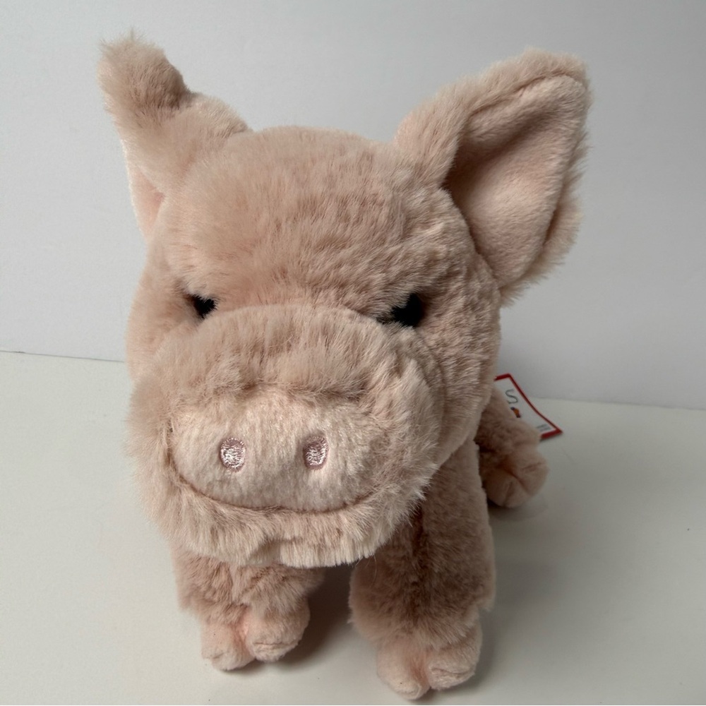Douglas Pinkie Plush Pig Super Soft Piglet Stuffed Animal Cuddle Toy New NWT - Picture 2 of 6